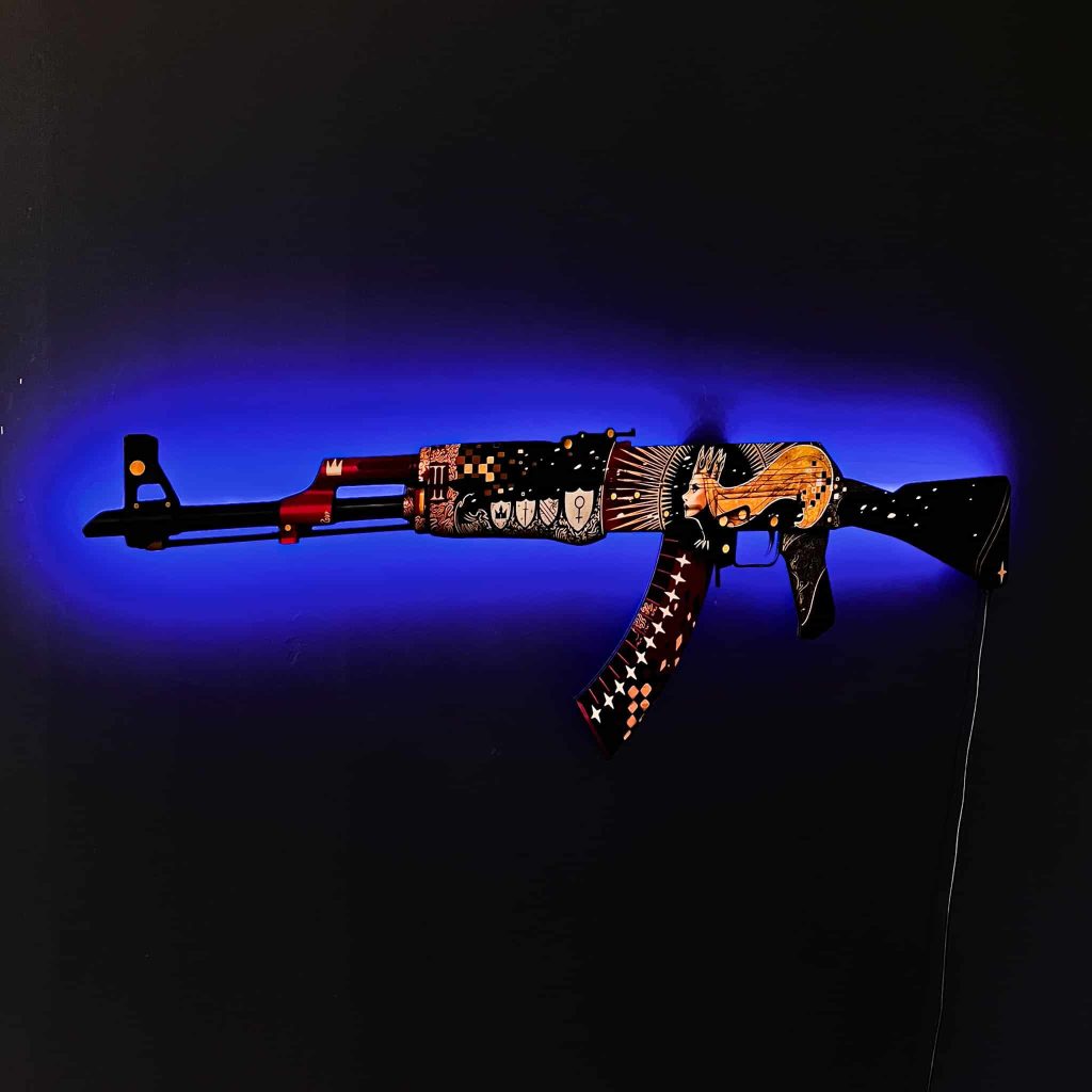 AK 47 Empress RGB Wall Art – CS GO - Blasters4Masters