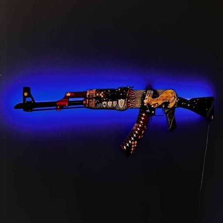 AK 47 Empress RGB Wall Art – CS GO