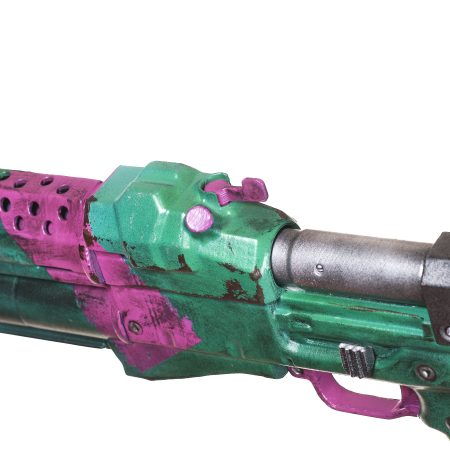 Guts Rebecca`s Shotgun prop replica from Cyberpunk 2077 by Blasters4Masters