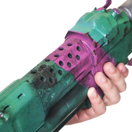 Guts Rebecca`s Shotgun prop replica from Cyberpunk 2077 by Blasters4Masters