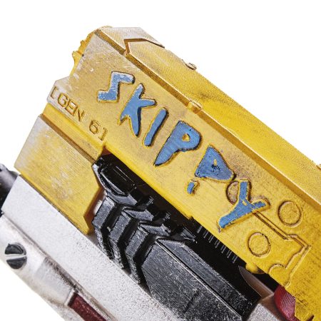 Skippy replica prop from Cyberpunk 2077 by Blasters4Masters