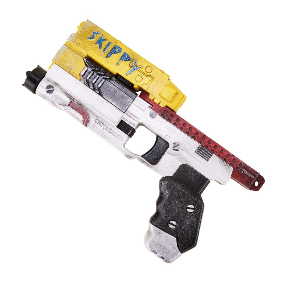 Skippy replica prop from Cyberpunk 2077 by Blasters4Masters