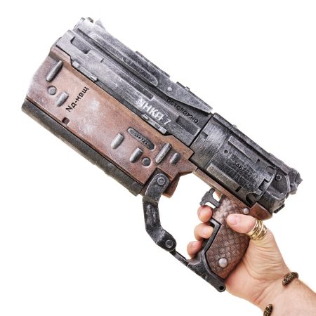 Techtronika RT-46 Burya replica prop from Cyberpunk 2077 by Blasters4Masters