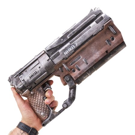 Techtronika RT-46 Burya replica prop from Cyberpunk 2077 by Blasters4Masters
