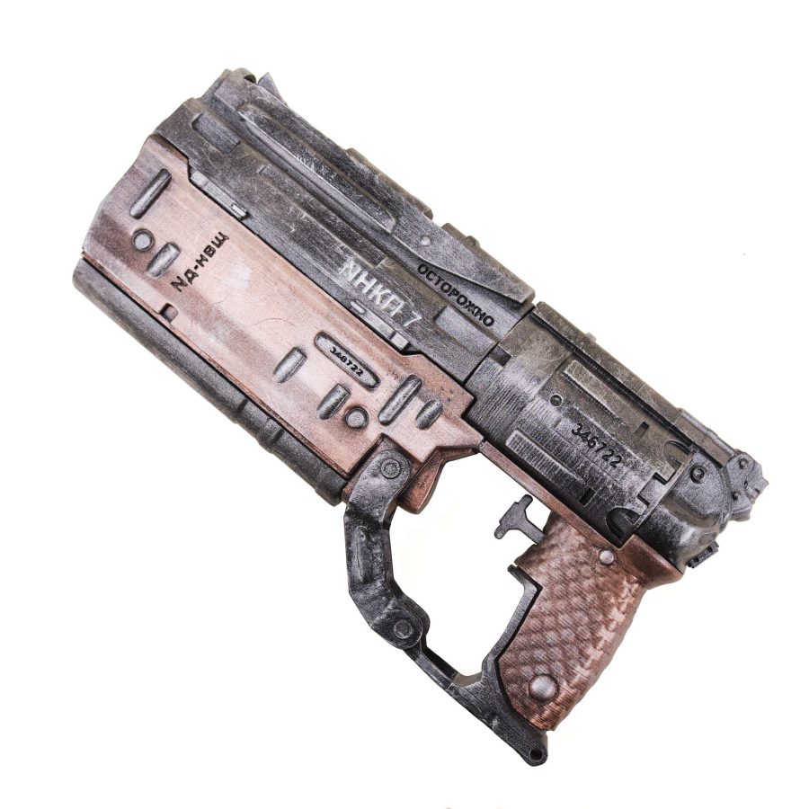 Techtronika RT-46 Burya replica prop from Cyberpunk 2077 by Blasters4Masters