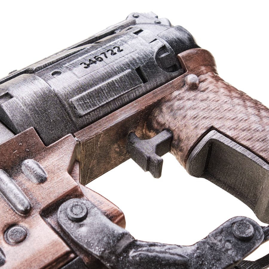 Techtronika RT-46 Burya replica prop from Cyberpunk 2077 by Blasters4Masters
