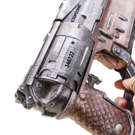 Techtronika RT-46 Burya replica prop from Cyberpunk 2077 by Blasters4Masters