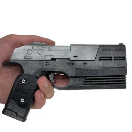 Arasaka Tamayura Pistol Prop Replica Cyberpunk 2077 By Blasters4Masters