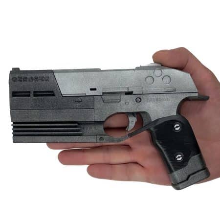 Arasaka Tamayura Pistol Prop Replica Cyberpunk 2077 By Blasters4Masters