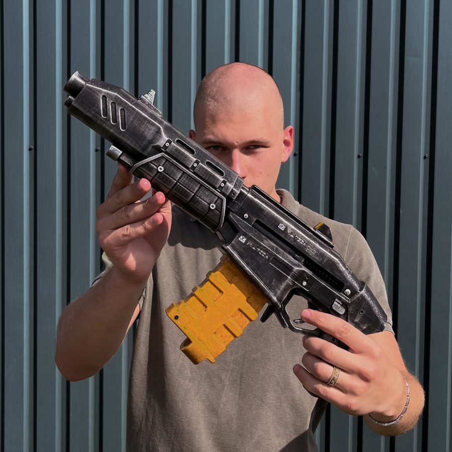 Crusher Prop Replica Cyberpunk 2077 by Blasters4Masters