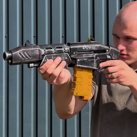 Crusher Prop Replica Cyberpunk 2077 by Blasters4Masters