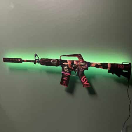 M4A1-S - Welcome to the Jungle RGB Wall Art by Blasters4masters (2)