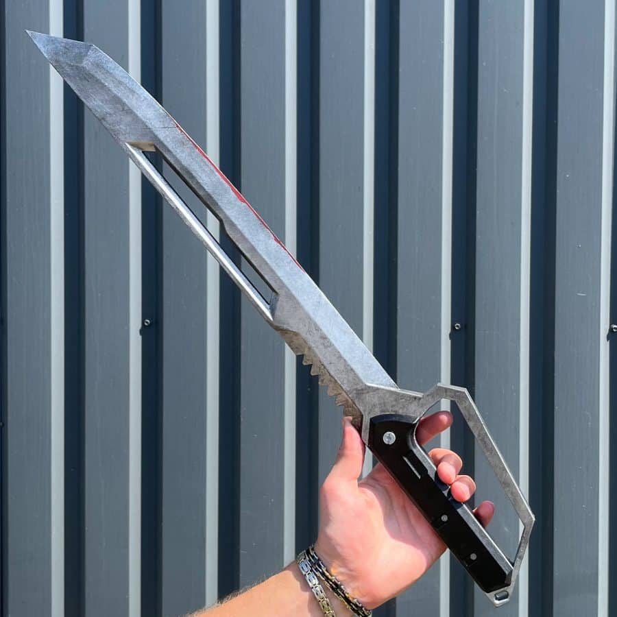 Machete prop replica from Cyberpunk By Blasters4Masters