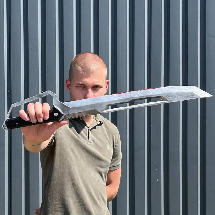 Machete prop replica from Cyberpunk By Blasters4Masters