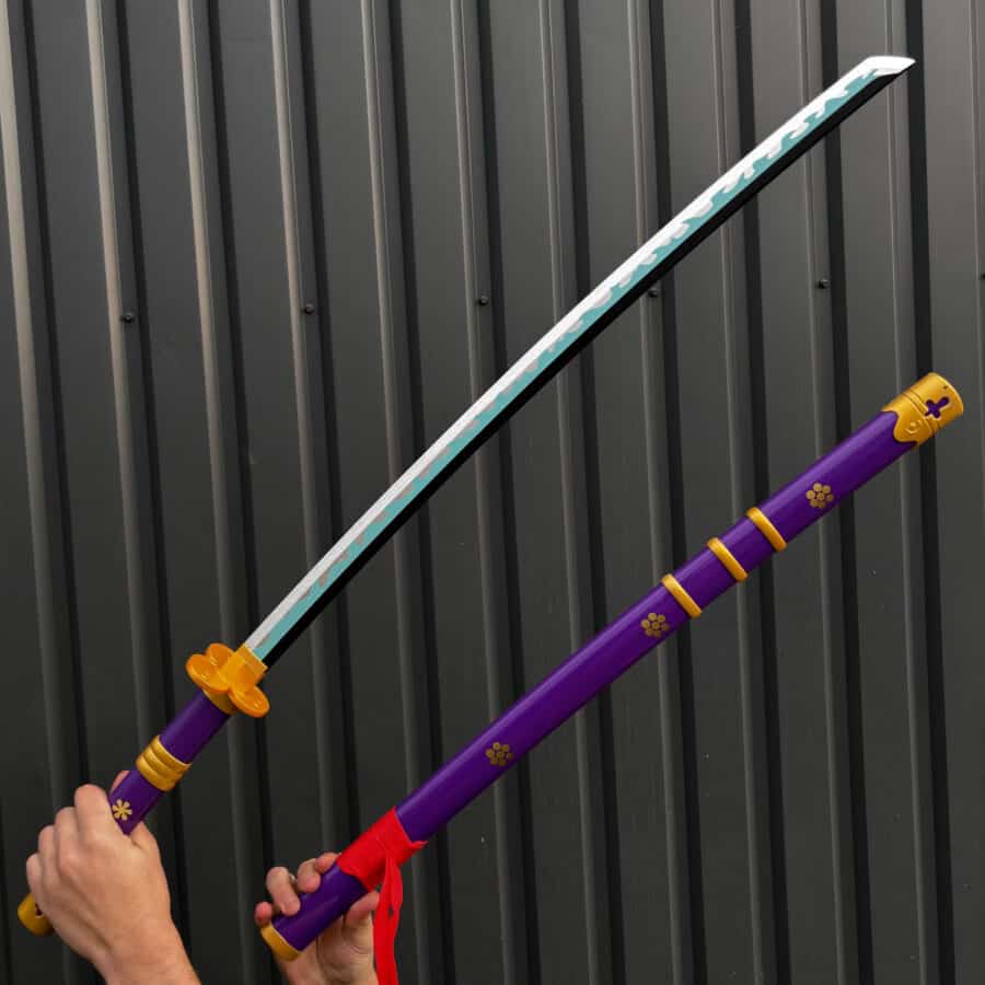 Sandai Kitetsu purple replica props by masters4blasters