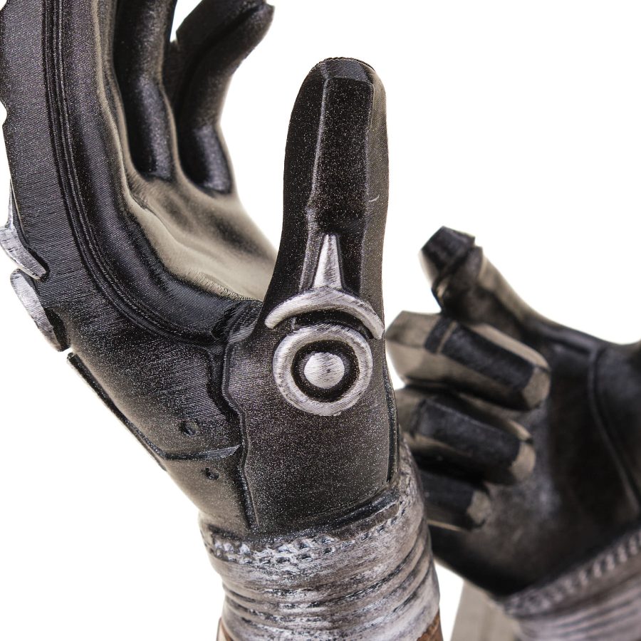 Cayde-6 Hands Stand Ace of spades replica prop from Destiny 2 by Blasters4Masters