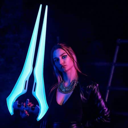 RGB Halo Energy Sword Replica Prop by Blasters4Masters LED