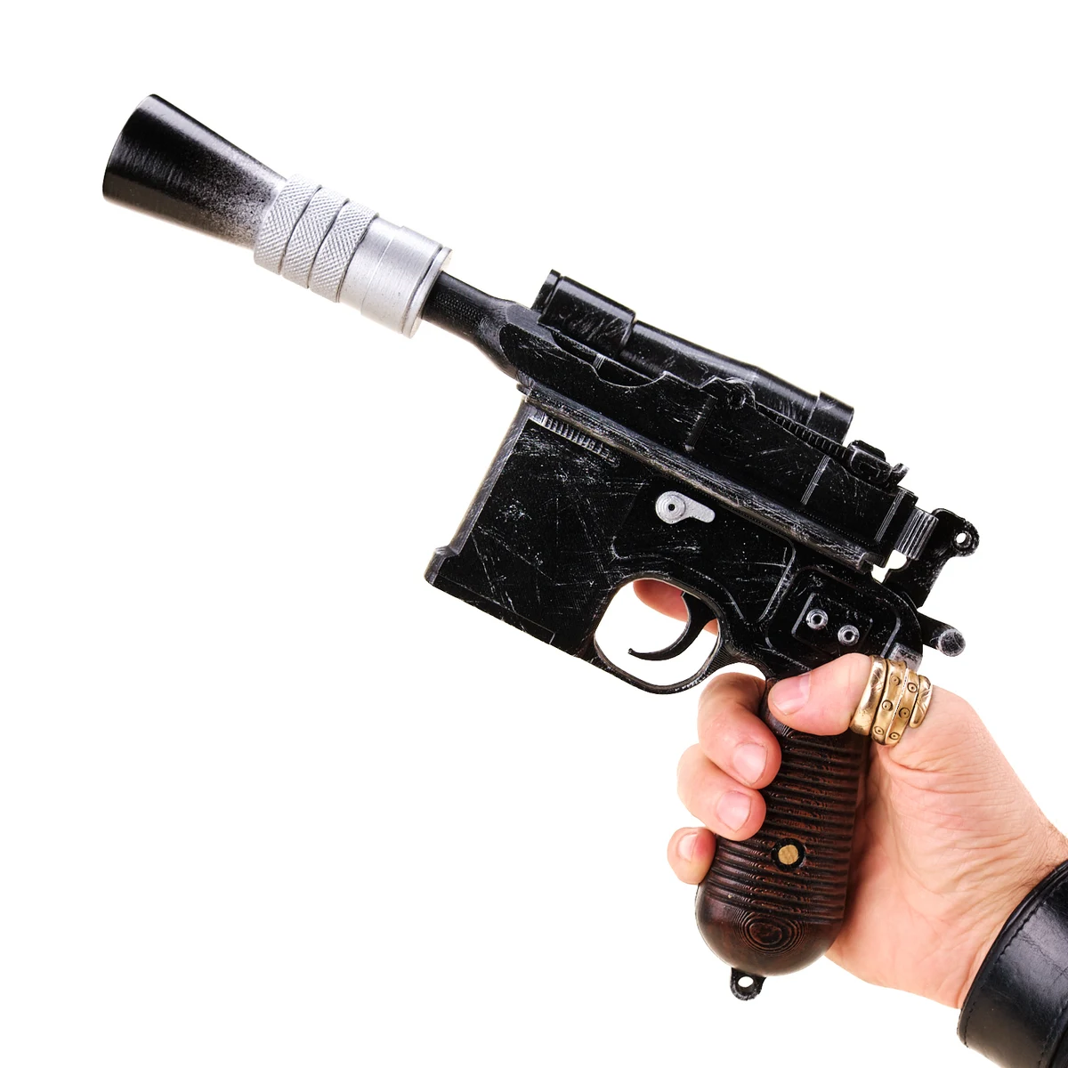 DL-44 Bespin Luke Skywalker Blaster replica prop from Star Wars by Blasters4Masters DL 44 Bespin Luke Skywalker Blaster Replica Prop From Star Wars By Blasters4Masters