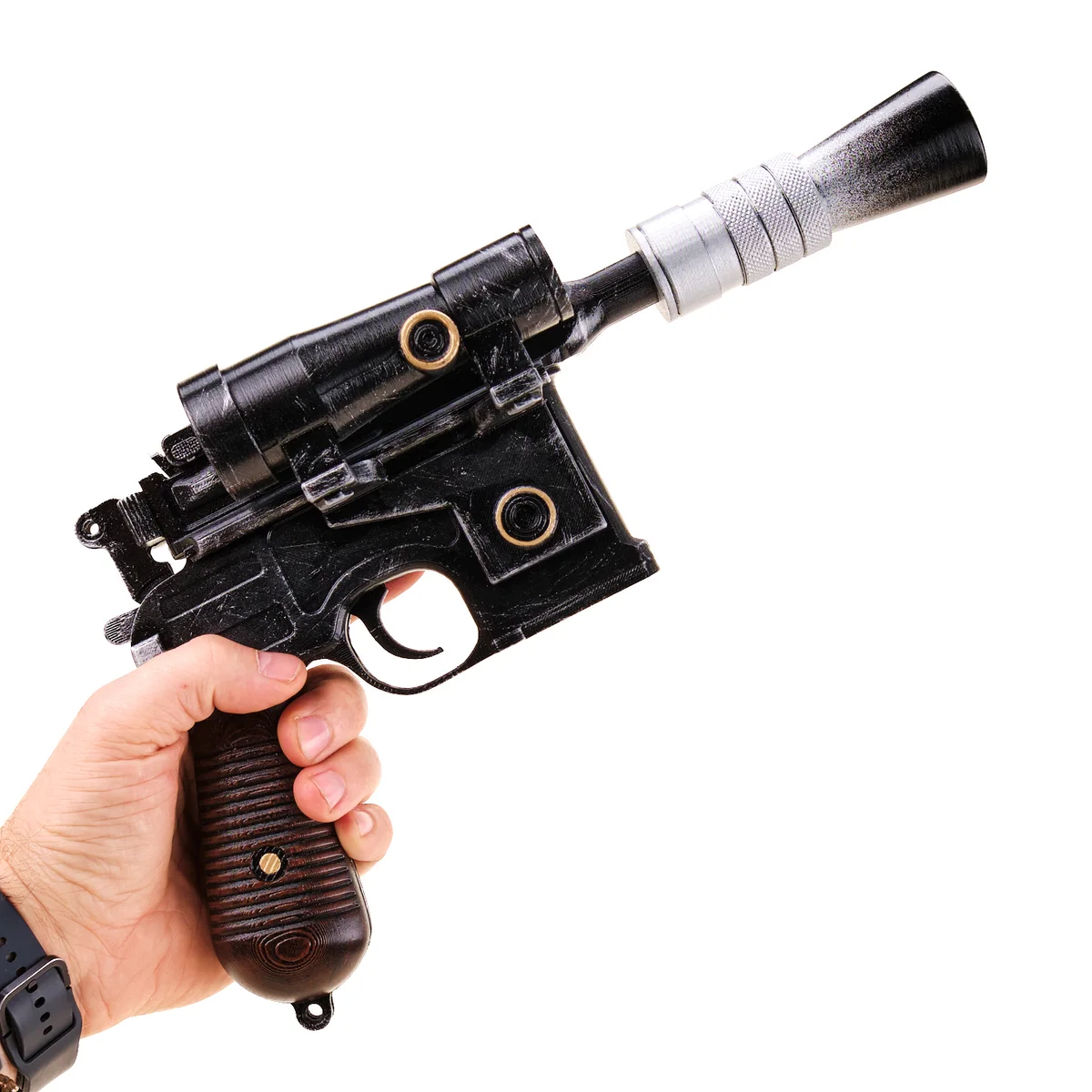 DL-44 Bespin Luke Skywalker Blaster replica prop from Star Wars by Blasters4Masters_1 DL 44 Bespin Luke Skywalker Blaster Replica Prop From Star Wars By Blasters4Masters 1