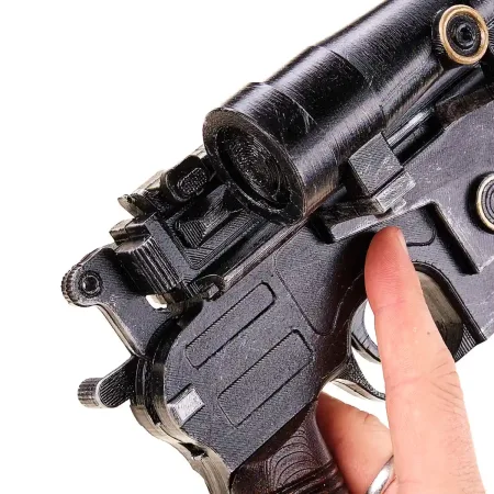 DL-44 Bespin Luke Skywalker Blaster - Star Wars 6 DL 44 Bespin Luke Skywalker Blaster Replica Prop From Star Wars By Blasters4Masters 5