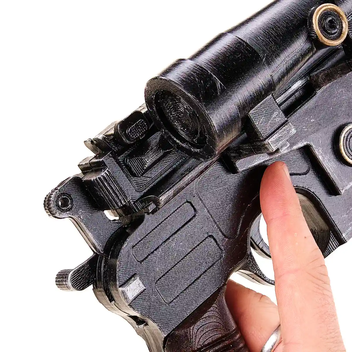 DL-44 Bespin Luke Skywalker Blaster replica prop from Star Wars by Blasters4Masters_5 DL 44 Bespin Luke Skywalker Blaster Replica Prop From Star Wars By Blasters4Masters 5