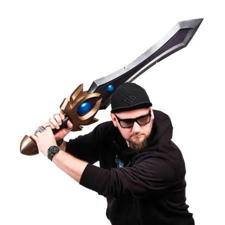 Garen Sunsteel Broadsword Replica Prop From League Of Legends By Blasters4Masters 4