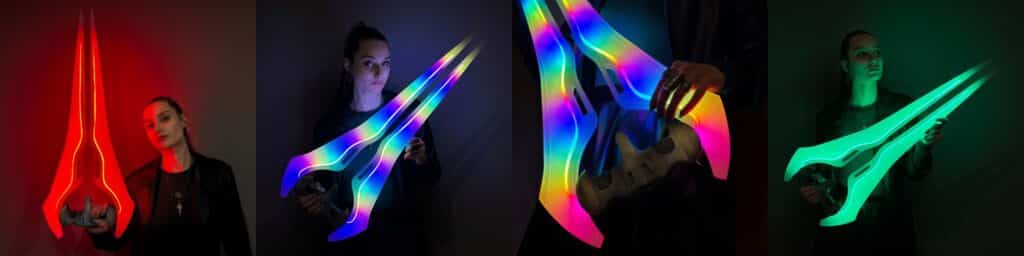 Halo Energy Sword Replica Prop RGB