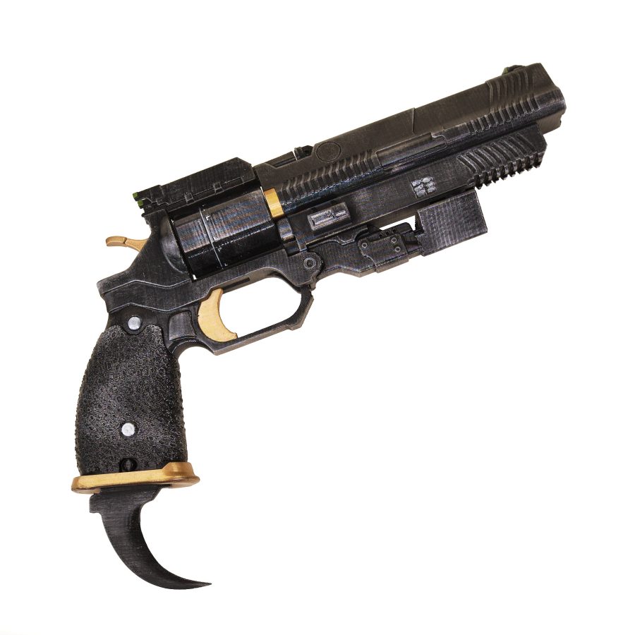 Hawkmoon Austroraptor replica prop from Destiny 2 by Blasters4Masters