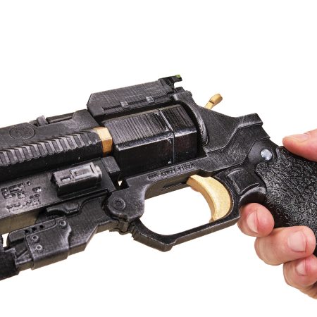 Hawkmoon Austroraptor replica prop from Destiny 2 by Blasters4Masters