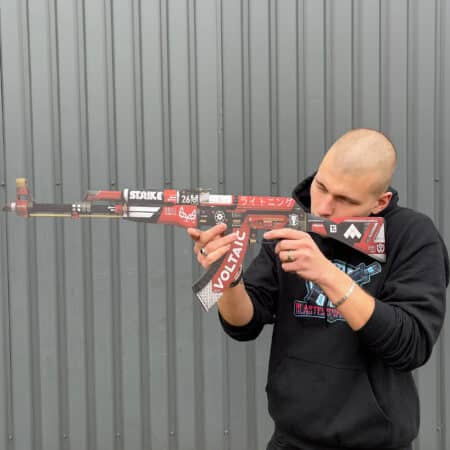 AK 47 Bloodsport prop replica by blasters4masters