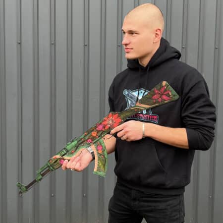 AK 47 wild lotus prop replica by blaster4masters