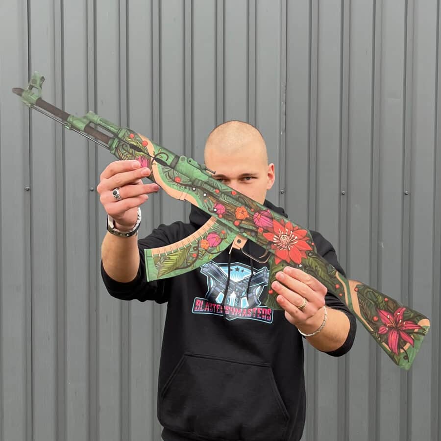 AK 47 wild lotus prop replica by blaster4masters