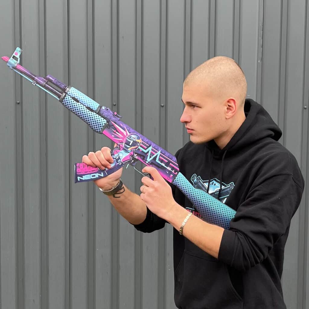 AK 47 - Neon Rider - CS GO - Blasters4Masters