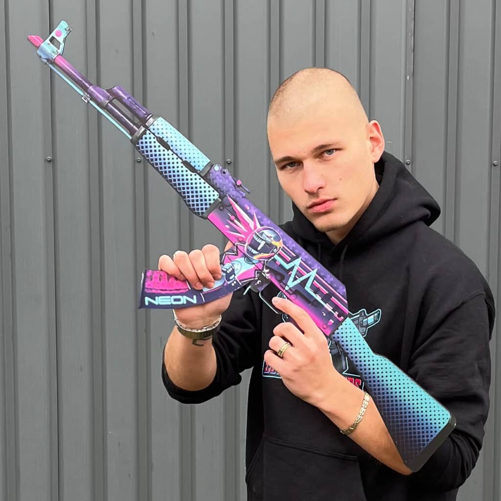 AK 47 - Neon Rider - CS GO - Blasters4Masters