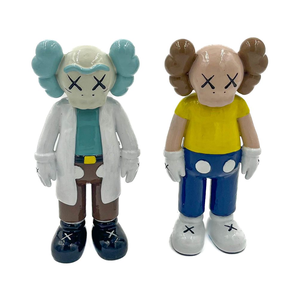 Rick and Morty Kaws figures - Blasters4Masters