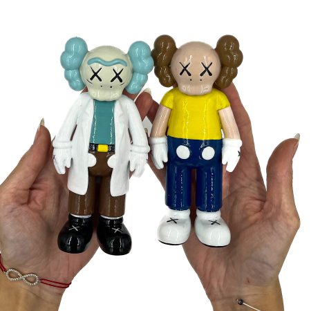 Rick and Morty Kaws figures by blasters4masters