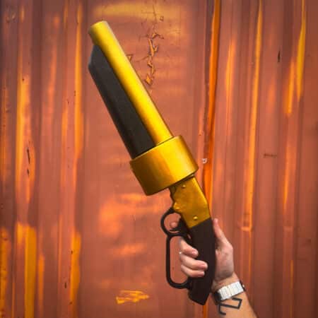 team fortress Scout's Golden Scattergun prop replica by blasters4masters 1