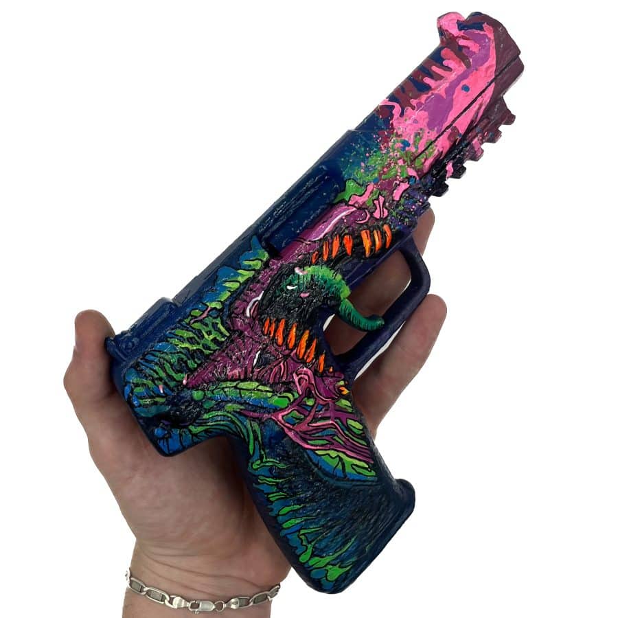 Five Seven Hyper Beast prop replica from CS GO by Blasters4Masters