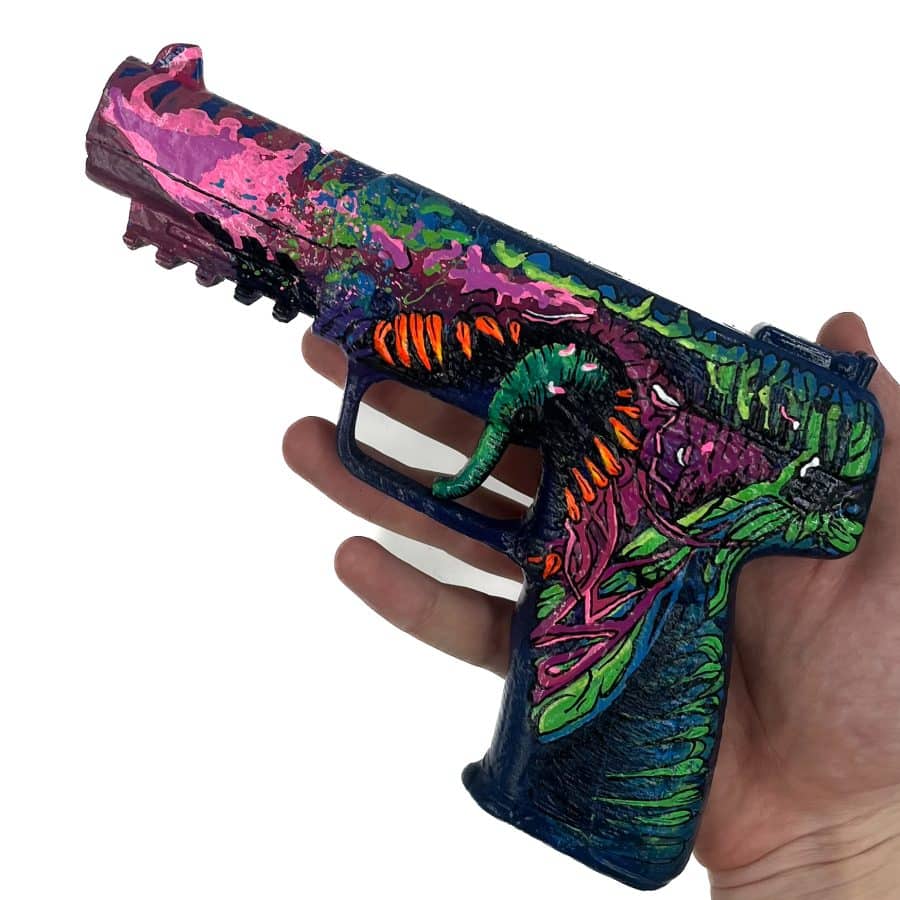 Five Seven Hyper Beast prop replica from CS GO by Blasters4Masters