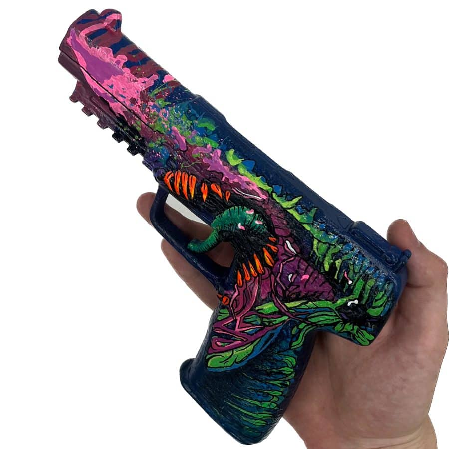 Five Seven Hyper Beast prop replica from CS GO by Blasters4Masters