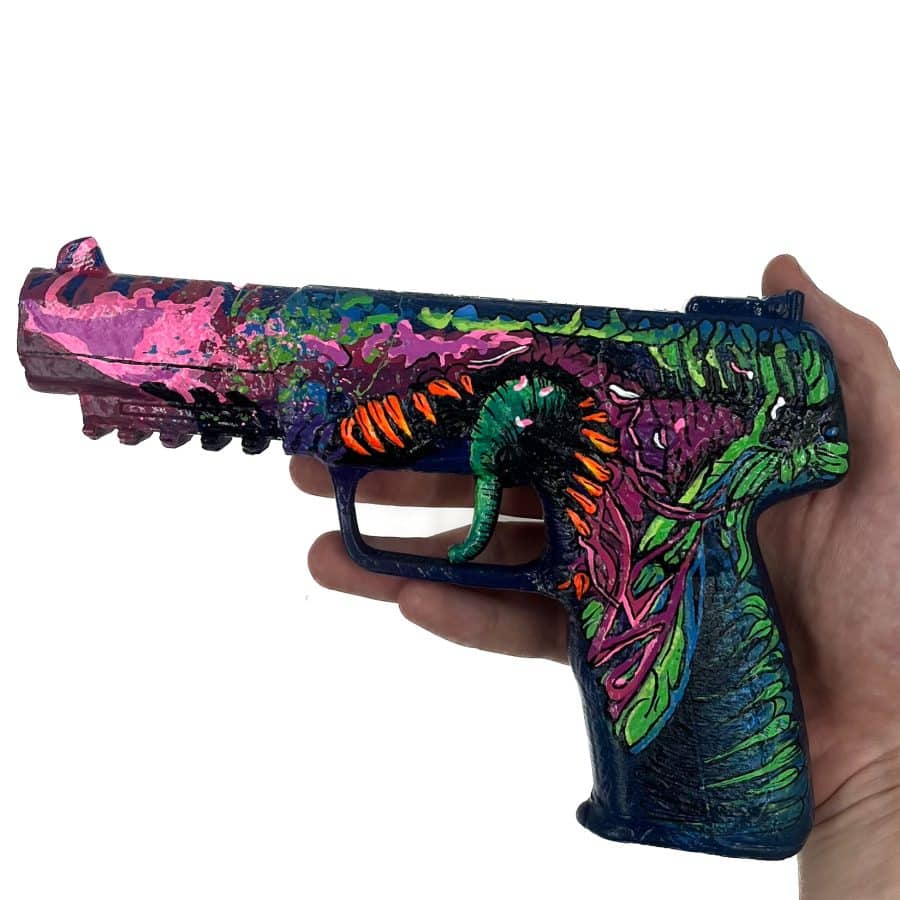 Five Seven Hyper Beast prop replica from CS GO by Blasters4Masters