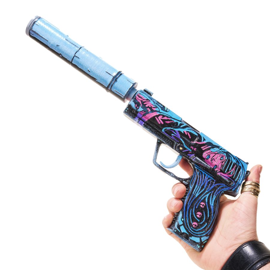 USPS Neo Noir replica prop from CS GO by Blasters4Masters