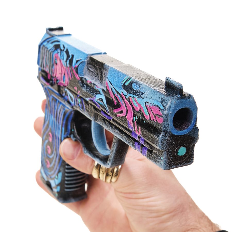 USPS Neo Noir replica prop from CS GO by Blasters4Masters