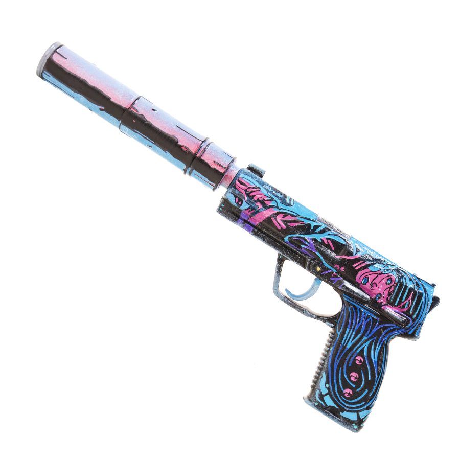 USPS Neo Noir replica prop from CS GO by Blasters4Masters