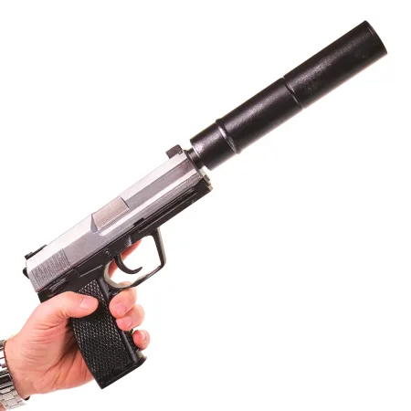 USPS Stainless Steel Replica Prop From CS GO By Blasters4Masters 1