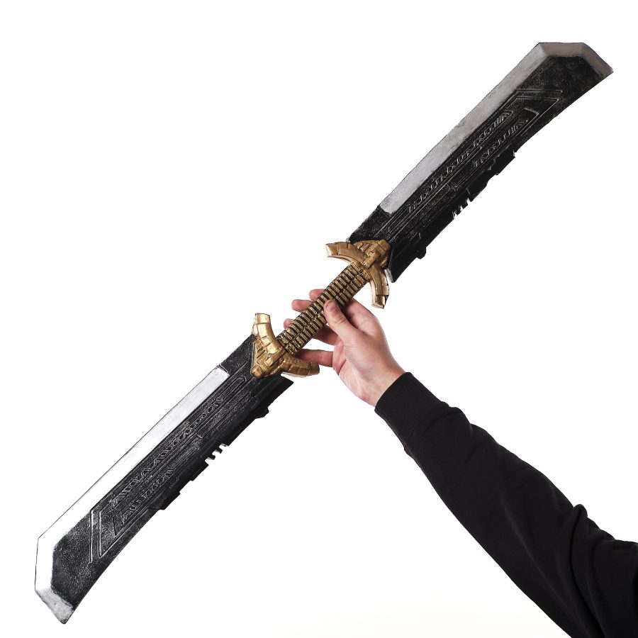 Double-Edged Thanos Sword replica prop by Blasters4Masters