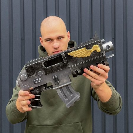 Bolter Boltgun Prop Replica Handcannon from Warhammer 40 000 40k by Blasters4Masters