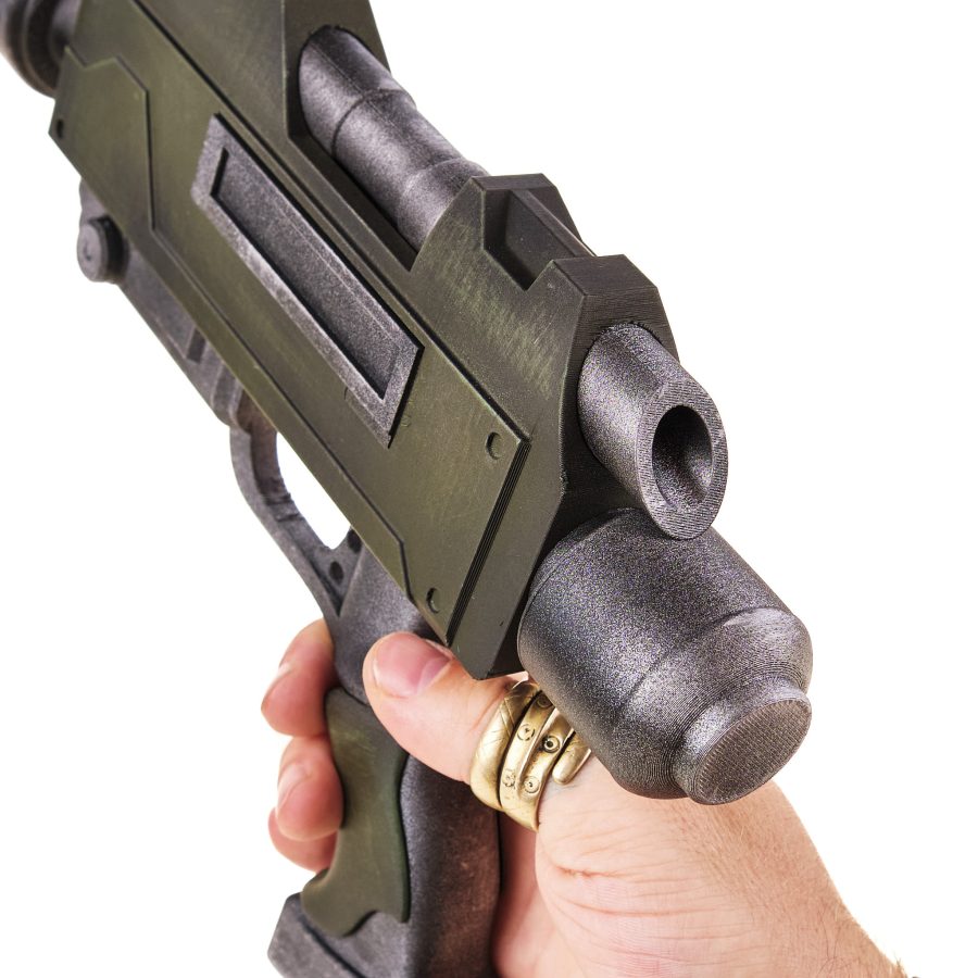 Laspistol replica prop from Warhammer 40K by Blasters4Masters