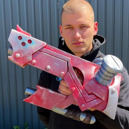 zeri gun replica prop league of legends by blasters4masters