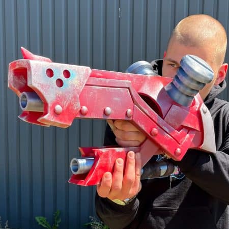 zeri gun replica prop league of legends by blasters4masters